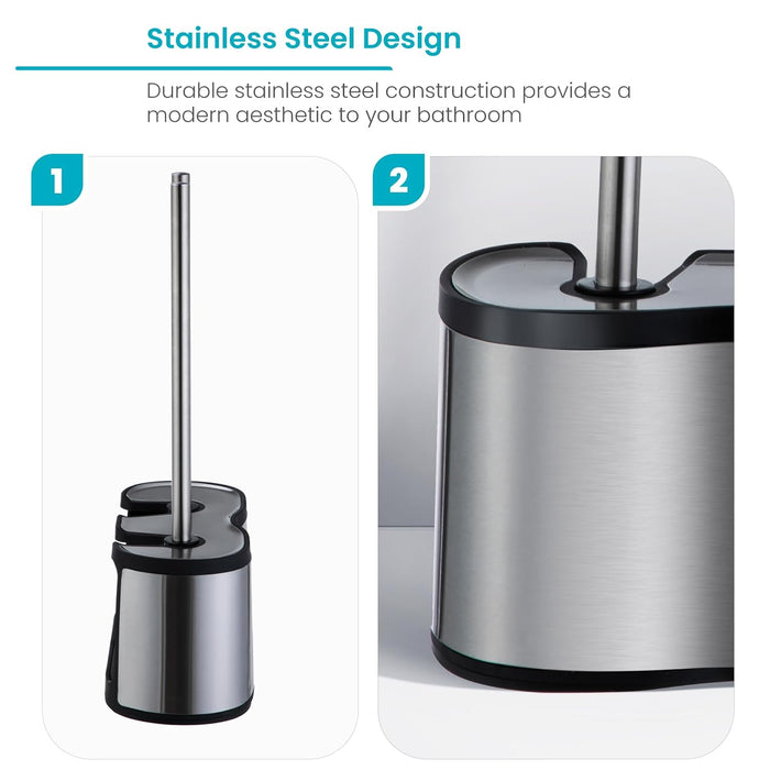 Toilet Brush and Plunger Cleaning Set