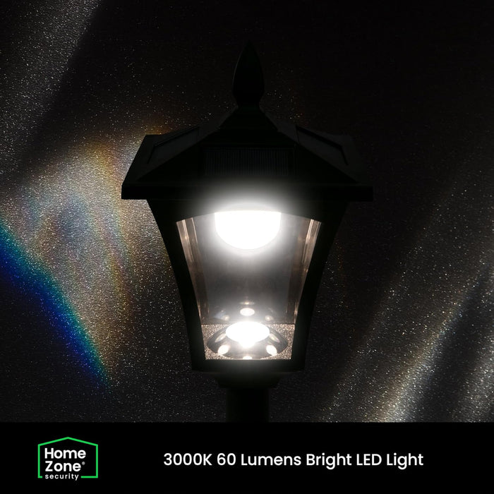 Solar Powered Outdoor Post Lamp Light, 68" Tall