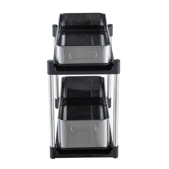 Stainless Steel Pull Out Organizer