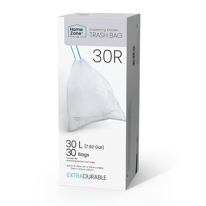 Code 30R - 8 Gallon Kitchen Trash Bags