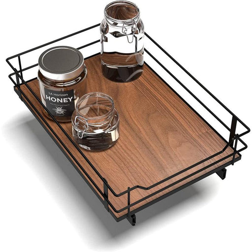 Virtuoso Collection - 14" W - One Tier Pull-Out Cabinet Organizer - Home Zone Living