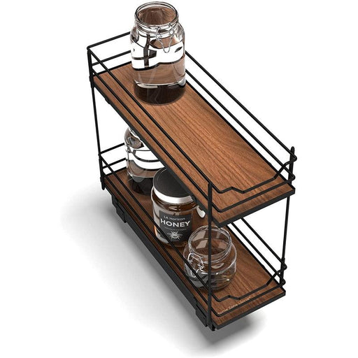 Virtuoso Collection - 7.5" W - Two Tier Pull-Out Cabinet Organizer - Home Zone Living