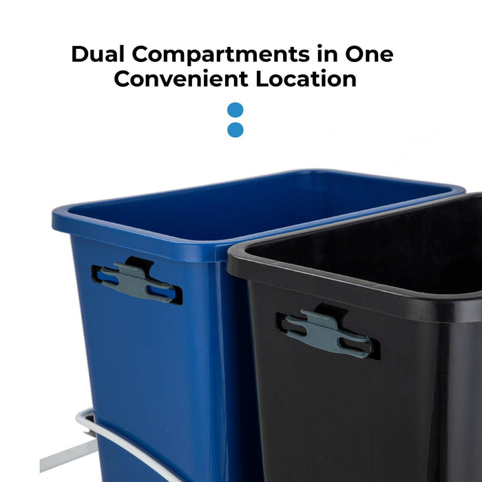 Pull-Out Kitchen Trash Can - Home Zone Living