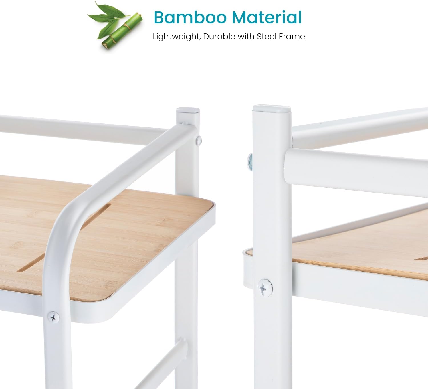 3 Tiers Over The Toilet Tall Storage Racks and Shelving