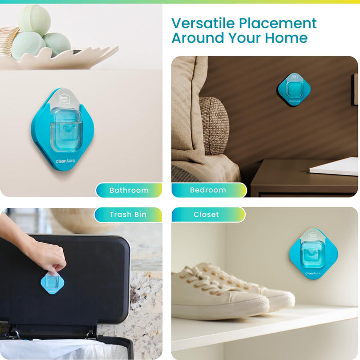 CleanAura Air Freshener Scent Pod Home Kit Cherry Blossom Scent