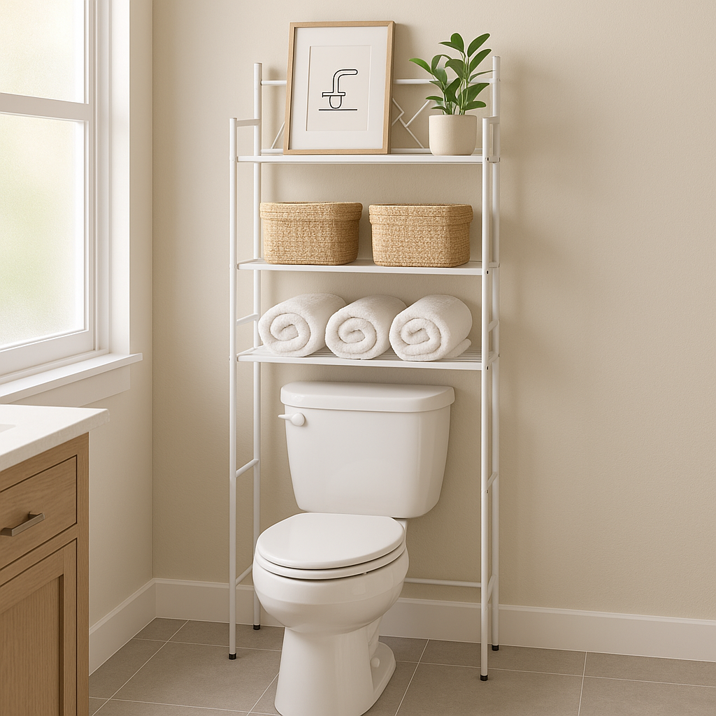 Over The Toilet Bathroom Organizer