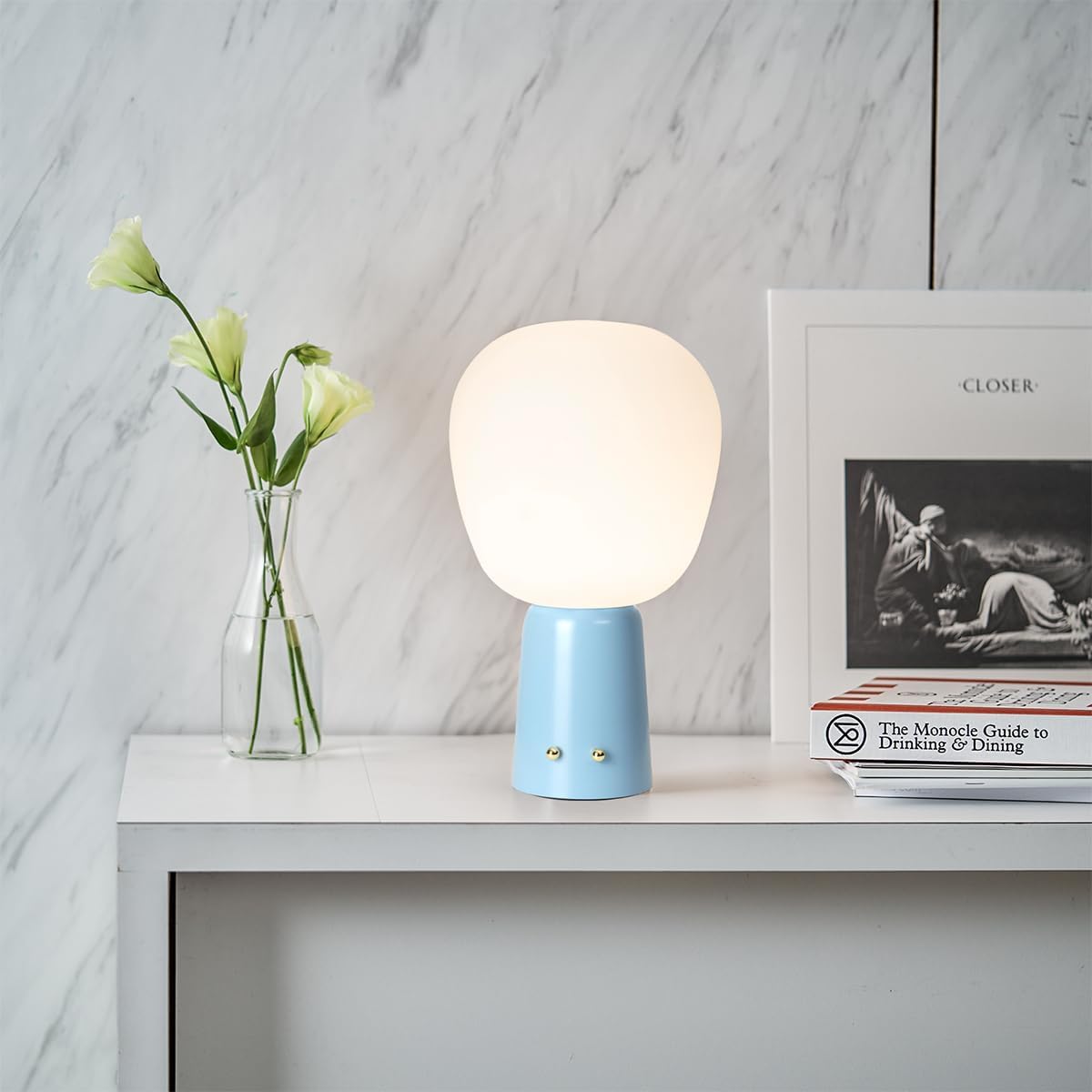 Owlpack x Si Balcon Merlot Cordless LED Table Desk Lamp Light