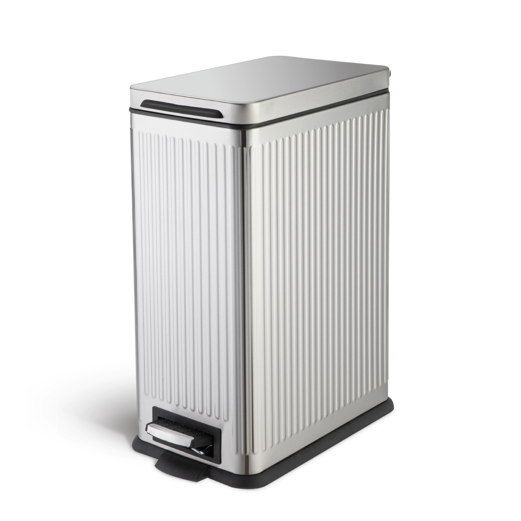 8 Gallon Kitchen Trash Can – Stainless Steel