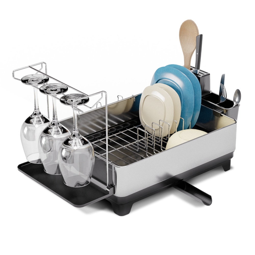 Stainless Steel Dish Rack – 1 Tier