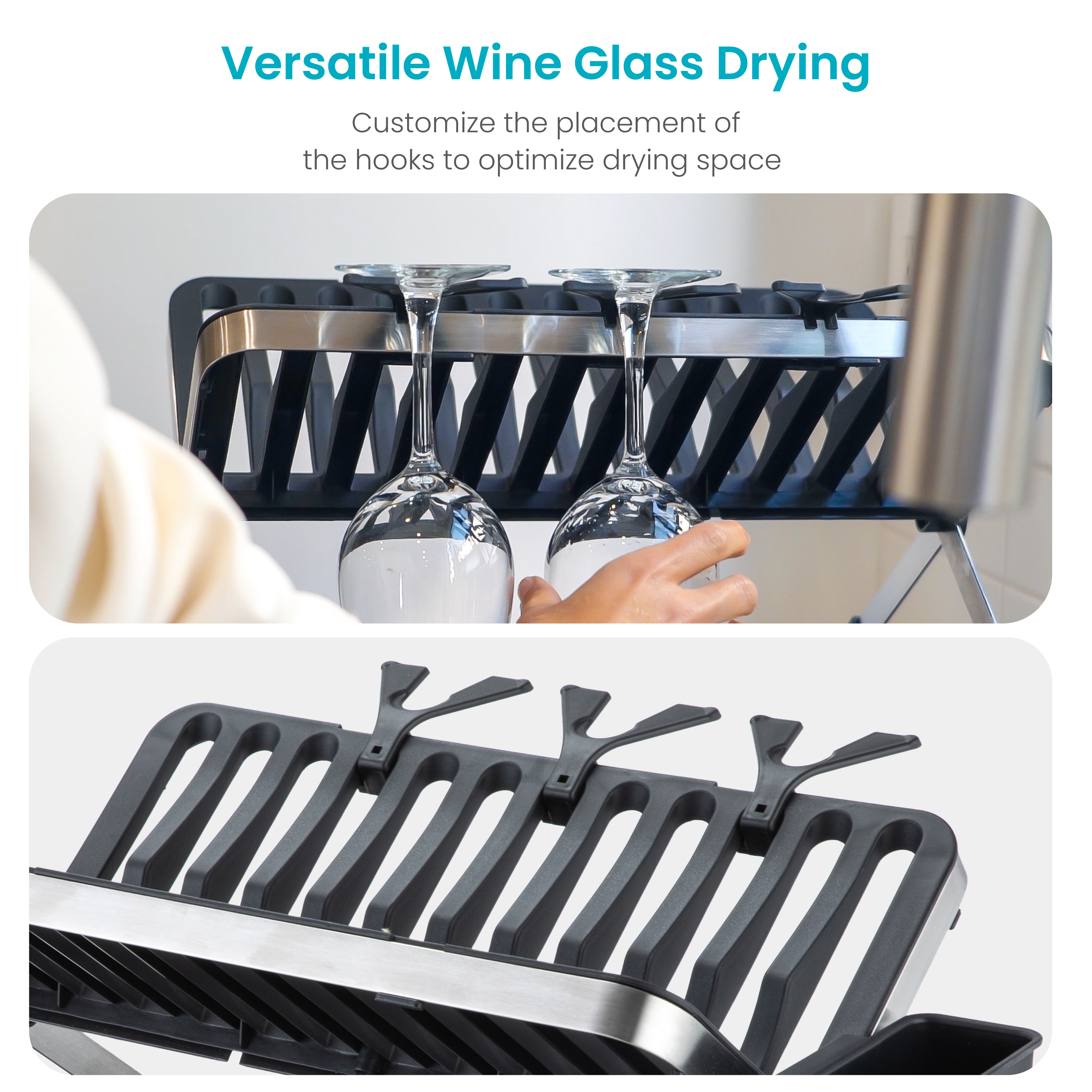 Foldable Dish Drying Rack with X Frame