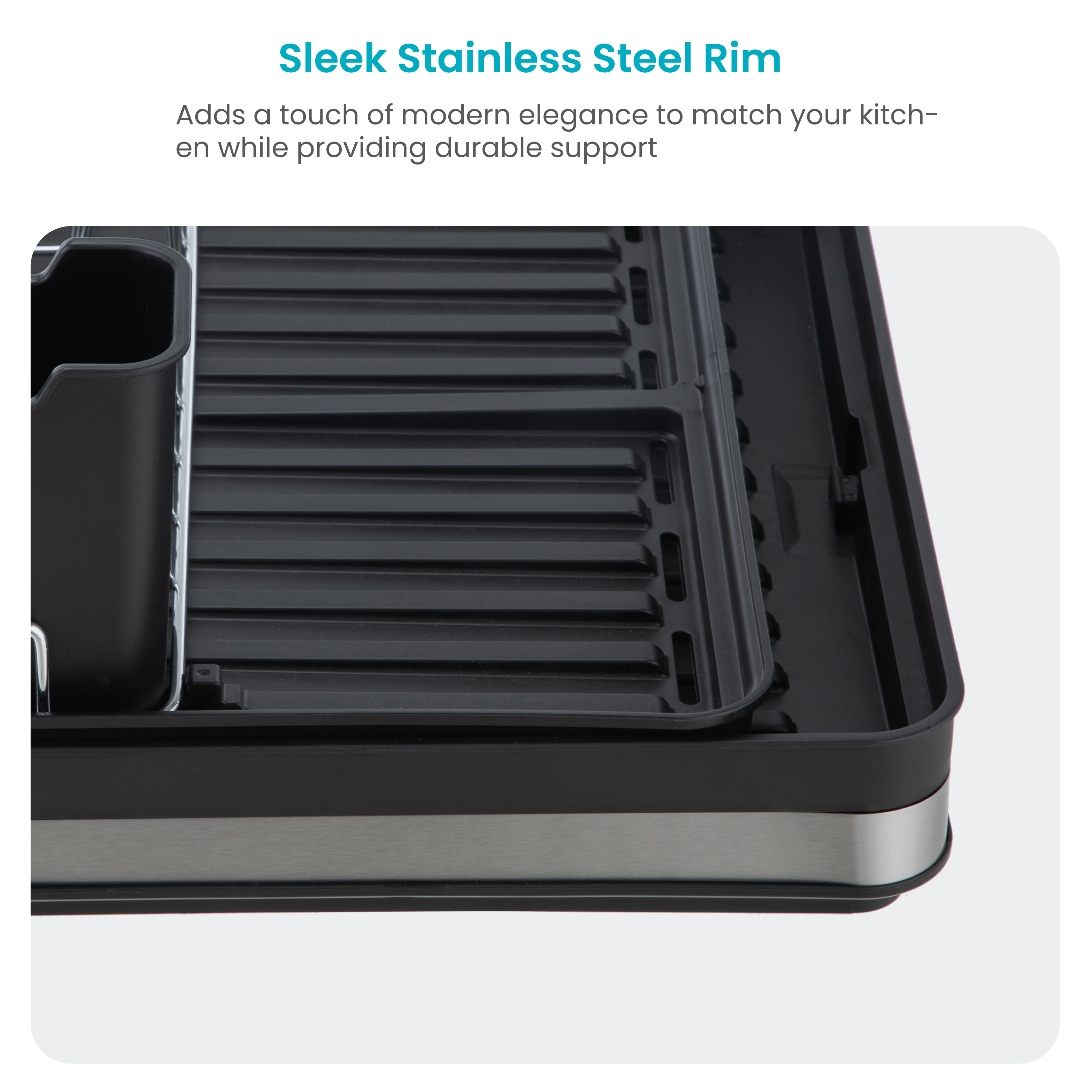 Adjustable Dish Drying Rack – Large