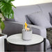 4.7" Round Concrete Portable Table Top Fire Bowl - Home Zone Living