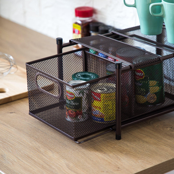 Pull-Out Basket Organizer - Oil-Rubbed Bronze