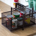 Pull-Out Basket Organizer - Oil-Rubbed Bronze - Home Zone Living