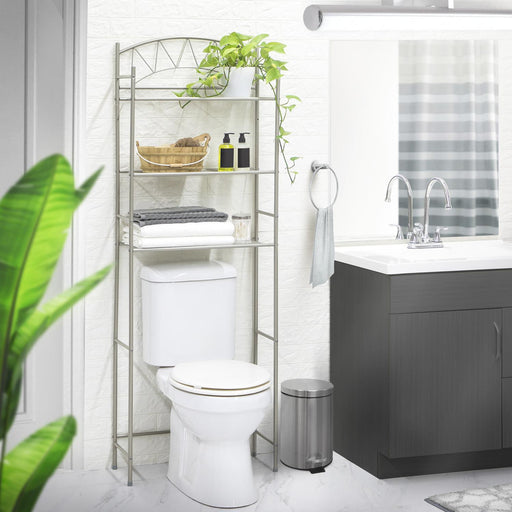 3-Tier Over the Toilet Bathroom Organizer - Home Zone Living