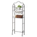 3-Tier Over the Toilet Bathroom Storage Rack - Oil-Rubbed Bronze - Home Zone Living
