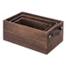 Nested Wooden Crate Storage Set of 3 - Home Zone Living