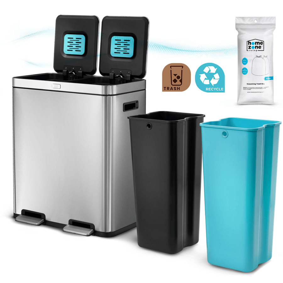 Dual trash can 2025