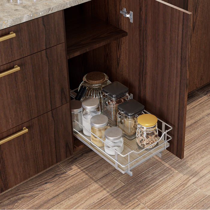 Virtuoso Collection - 11" W - One Tier Pull-Out Cabinet Organizer
