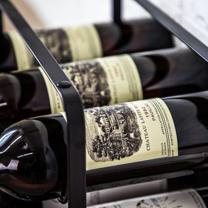 Tabletop Wine Rack - Storage up to 6-Bottles
