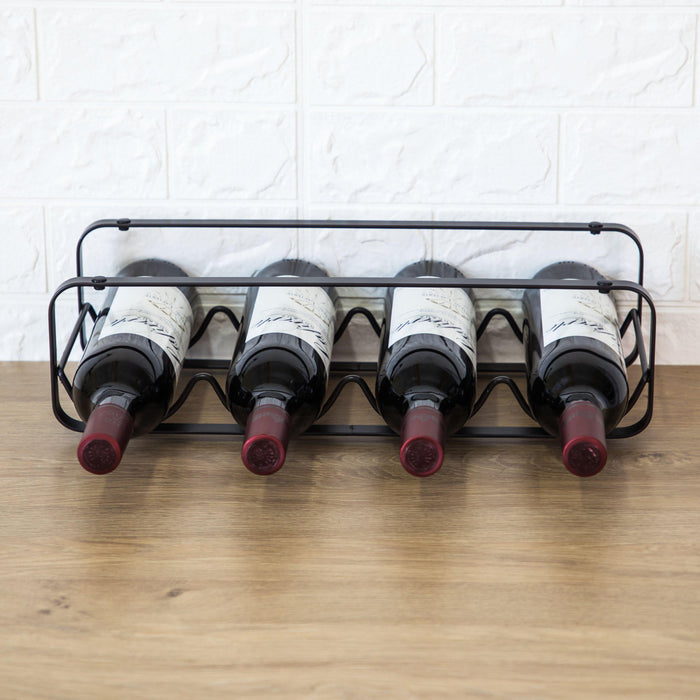Tabletop Wine Rack - Storage up to 4-Bottles