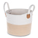 Small Woven Storage Basket with Handles - Home Zone Living