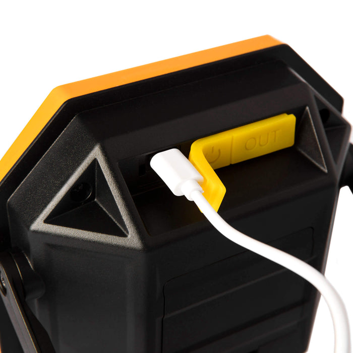 Portable Work Light: Rechargeable Light - Home Zone Living