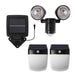 Security Intelligent Solar Wall Lights - Home Zone Living