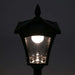 Solar Lamp Post Light: Warm LED 65” Tall Lamp - Home Zone Living
